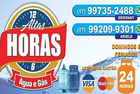 Altas Horas Água e Gás: atendimento mais rápido de Palmeira d’Oeste