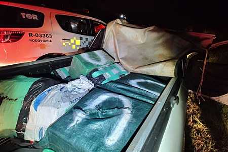 Carga de pasta base de cocaína avaliada em mais de R$ 46 milhões é apreendida na região de Rio Preto