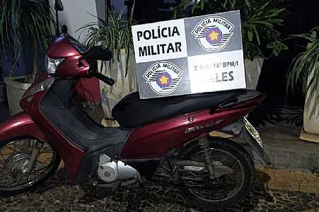 Polícia Militar de Jales Prende Autor de Furto de Moto