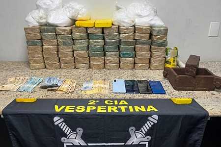 Casal é preso com 70 quilos de drogas em Rio Preto