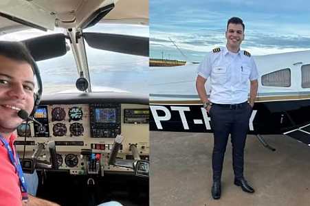 Tio de piloto que morreu em queda de avião no interior de SP diz que sobrinho era querido por todos: ´Ele estava radiante´