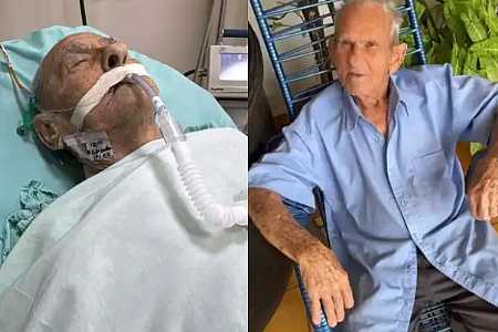 Fenômeno nas redes, vovô Anésio é internado na UTI após parada cardiorrespiratória