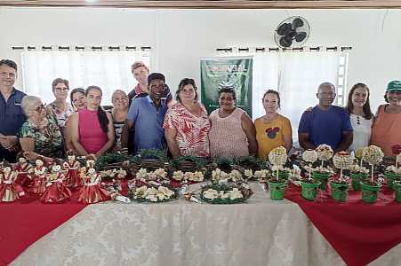 CURSO ARTESANATO EM PALHA DE MILHO EM MACEDÔNIA