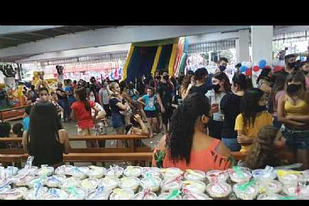 Prefeitura de Marinópolis realizou festa histórica em comemoração ao dia das crianças