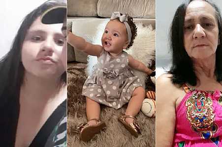 Desconfiado de traição, homem mata esposa, filha e sogra a facadas