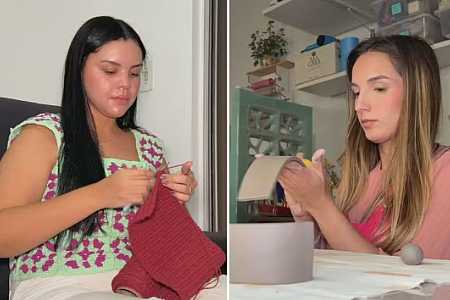Geração Z troca telas por crochê, cerâmica e outros hobbies ´retrô´ para desacelerar: ´Bom para saúde mental´, diz jovem