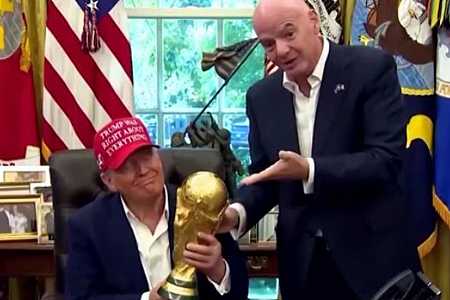 Infantino é denunciado por interferência de Trump na Copa