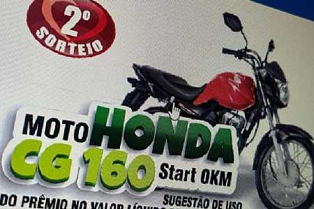 Morador de Jales ganha Moto Honda 0 KM ao ser premiado no SaúdeCap deste domingo