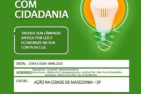 Município de Macedônia receberá o projeto Energia Com Cidadania