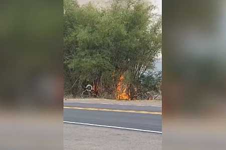Justiça decreta prisão preventiva dos suspeitos de atearem fogo ás margens de rodovia no interior de SP