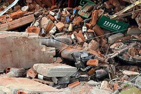 Depósito de bebidas explode em Rio Preto