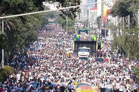 Marcha para Jesus fará parte da comemoração de 172 anos de Rio Preto e deve reunir 10 mil pessoas