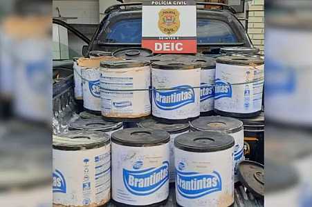 Polícia descobre casa com produtos de loja de material de construção furtados há 3 anos em Rio Preto