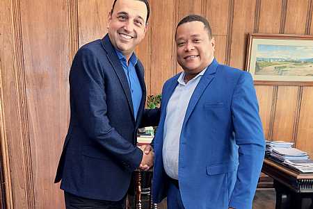 Líder Comunitário Cleber Rocha se Reúne com o Vice-Governador do Estado de São Paulo, Felício Ramuth
