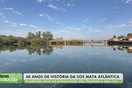 Tem Solução: SOS Mata Atlântica completa 40 anos com projetos de recuperação de rios e florestas