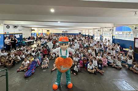 Prefeitura anuncia Jogos Olímpicos Escolares para maio e apresenta novo Mascote da cidade para alunos em Jales