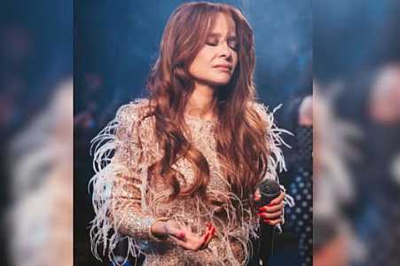 Cantora Maiara participa de acampamento no interior de SP