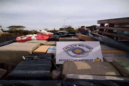 PM de Jales apreende drogas e traficante em Palmeira D´Oeste