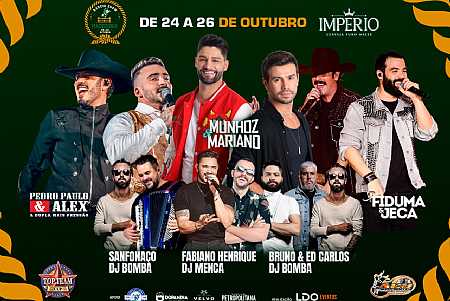 Festa do Peão de Macedônia inicia nesta quinta-feira com grandes atrações e entrada gratuita