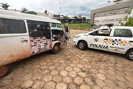 Homem é preso por contrabando de cigarros em Pirapozinho (SP)