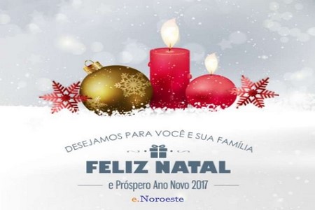 FELIZ NATAL E PRÓSPERO ANO NOVO 
