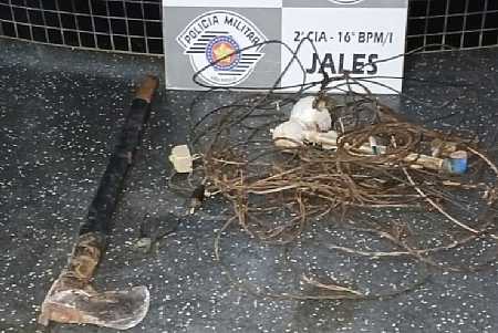 Homem é preso em flagrante por furto a residência pela Polícia Militar
