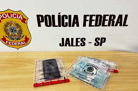 POLICIA FEDERAL prende homem com dezenas de cédulas falsas em SANTA FE? DO SUL SP