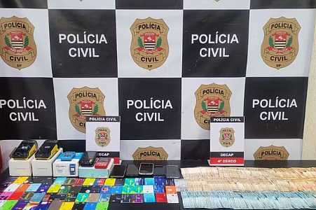 Polícia Civil de Rio Preto prende 75 envolvidos em crimes cibernéticos no interior de SP e capital