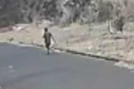 VÍDEO: Câmera flagra homem saindo de mata momentos antes do início de um incêndio no interior de SP
