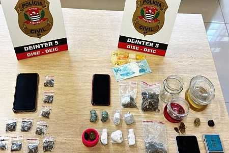 Barbeiro é preso em flagrante suspeito de tráfico de drogas em Rio Preto