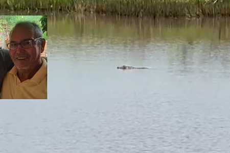 Corpo de aposentado é encontrado ao lado de jacarés com marcas de mordidas em açude no interior de SP