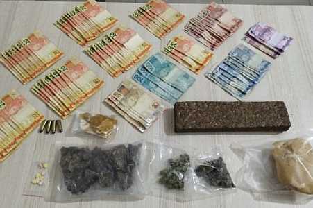 Homem é preso com R$ 100 mil em drogas de alta potência em São José do Rio Preto