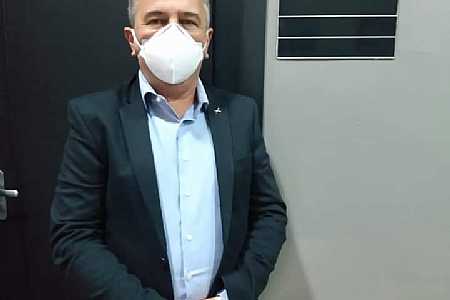 Prefeito de Marinópolis, Evaldo Ribeiro, protocola pedidos de melhoria para o município no Palácio do Governo