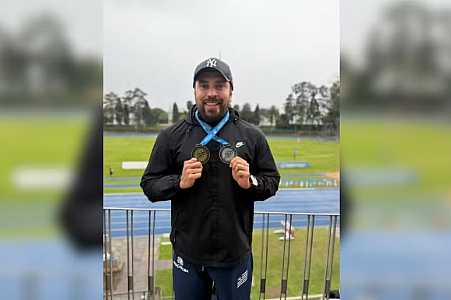 Atleta conquista tricampeonato brasileiro no lançamento de dardo e dedica título ao falecido irmão: ´Foi fundamental´