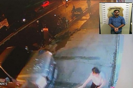 Comerciante que foi prensada contra parede de propósito comemora prisão de motorista: ´Meu presente de Natal´