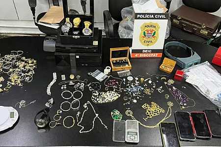 Polícia Civil prende maior receptador de joias do Estado de SP e um dos maiores do Brasil