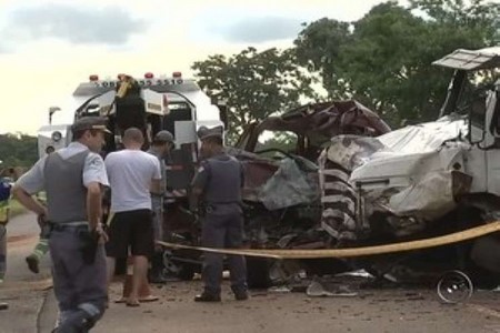 ´Não pude evitar´, diz caminhoneiro sobre acidente com cinco mortes
