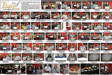  A Max  Vision Pesquisas realiza a entrega dos certificados aos destaques  do ano em Palmeira d´Oeste.