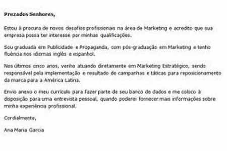 Veja como fazer uma carta de apresentação para vaga de emprego