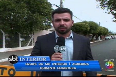 Equipe de Televisão é agredida por Policiais Militares de Urânia