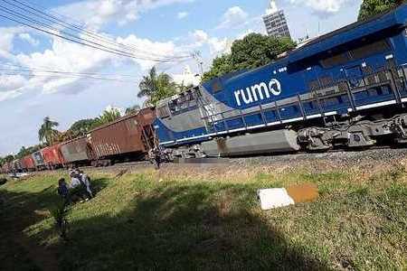 Homem morre após ser atropelado por trem em Jales 