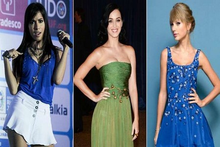 Cores do Verão 2014: azul bic e verde kiwi